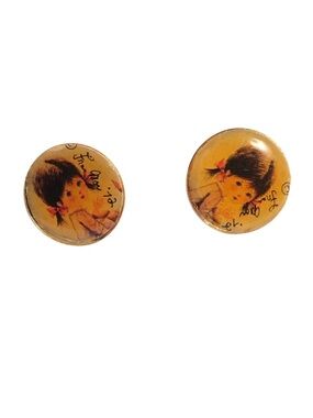Vintage Fran Mar Moppets Earrings